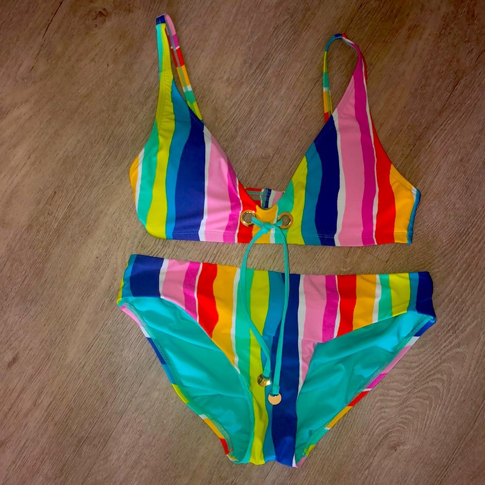 Rainbow bikini